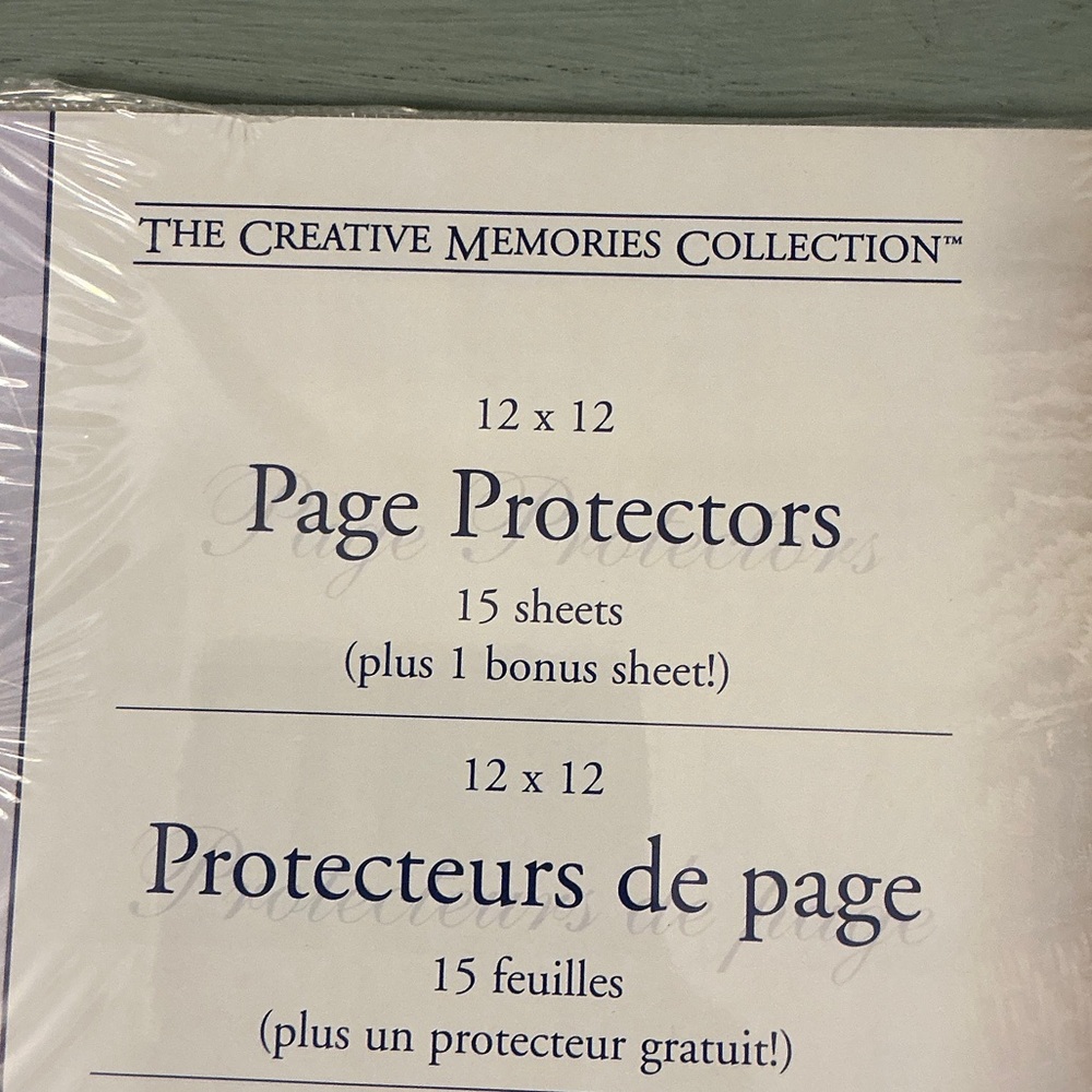 Creative Memories 12x12 Page Protectors New - Picture 2 of 3